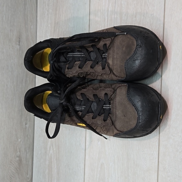 Keen Mens Utility Steel Toe Safty Work Leather Sneakers shoes sz 10D - Picture 3 of 13